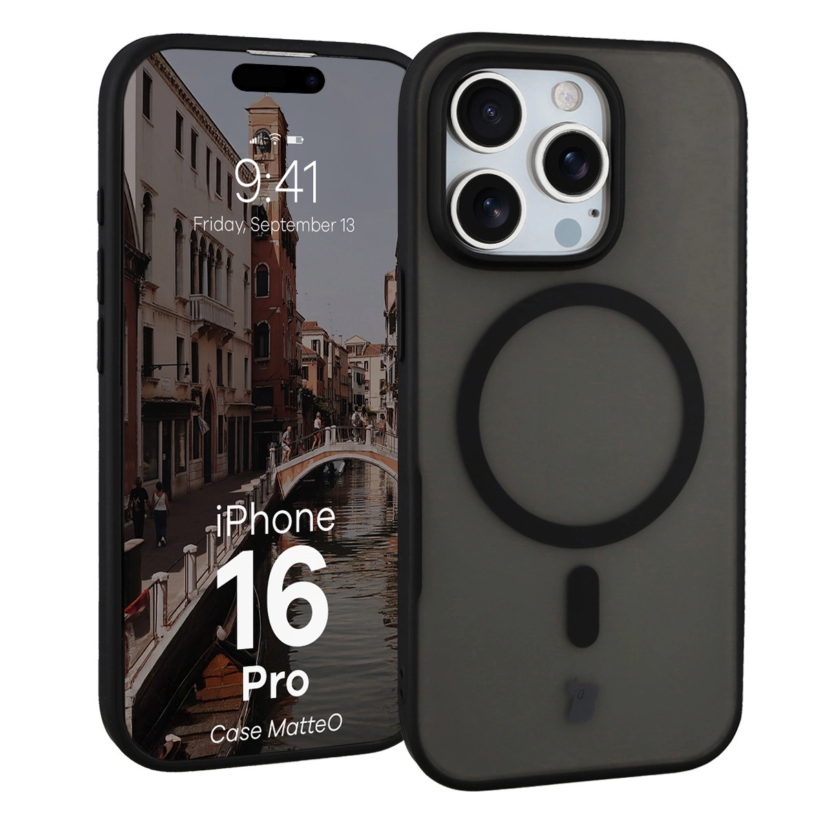 Matowe etui Bizon Case MatteO do Apple iPhone 16 Pro